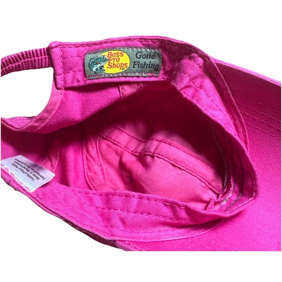 HAT - Bass Pro Shops Pink Girls Toddlers Baseball Cap - Picture 5 of 6